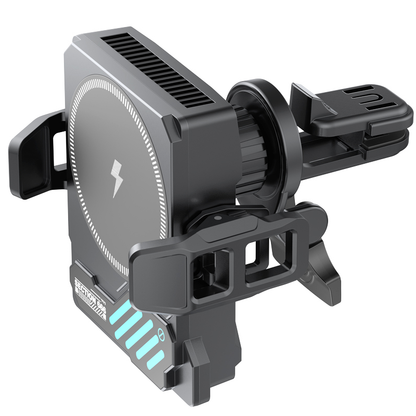 Bežični auto punjač XO Design SL14, 25 W, crni