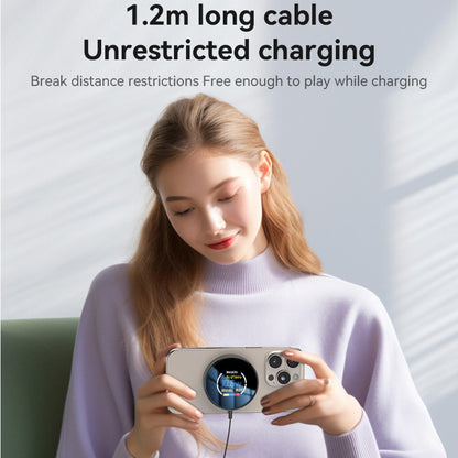 Bežični punjač Yesido DS28 Display, 15W, 1.67A, Crni
