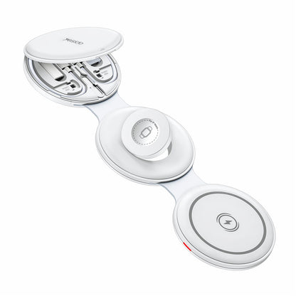 Bežični punjač Yesido DS29 5u1, 15W, 1.67A, Beli