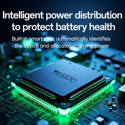 Bežični punjač Yesido DS29 5u1, 15W, 1.67A, Beli