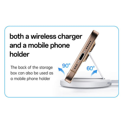 Bežični punjač Yesido DS29 5u1, 15W, 1.67A, Beli