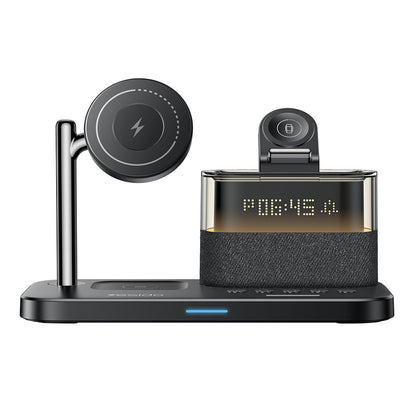 Bežični punjač Yesido DS37 Display 3in1, 25W, 1.67A, Crni