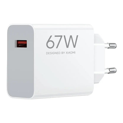 Punjač Xiaomi mreže, 67W, 6.2A, 1 x USB-A, Beli BHR07SKEU
