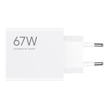 Punjač Xiaomi mreže, 67W, 6.2A, 1 x USB-A, Beli BHR07SKEU