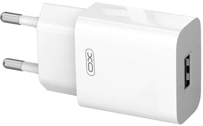 Punjač Mreže XO Design L99, 12W, 2.4A, 1 x USB-A, Beli