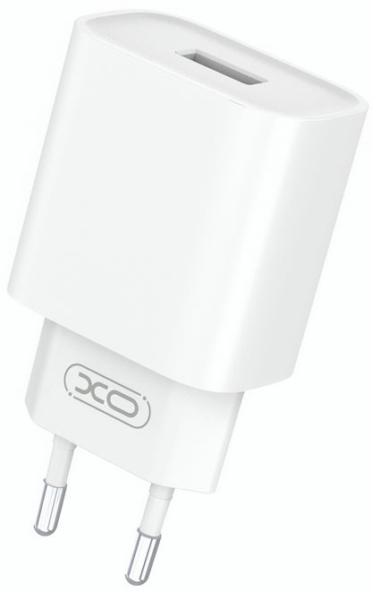 Punjač mreže XO Design CE02D, 18W, 3A, 1 x USB-A, Bela