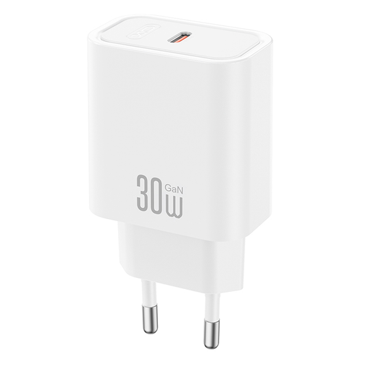 Punjač za mrežu XO Design CE41, 30W, 3A, 1 x USB-C, Bela
