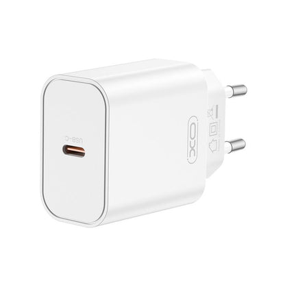 Punjač Mreže XO Design CE32, 20W, 3A, 1 x USB-C, Beli