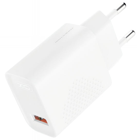 Punjač Mreže XO Design L159, 18W, 3A, 1 x USB-A, Beli