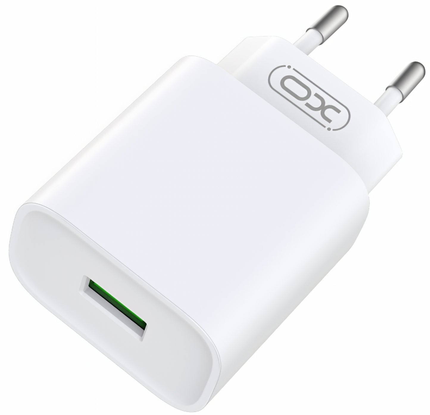 Punjač mreže XO Design CE02D, 18W, 3A, 1 x USB-A, Bela