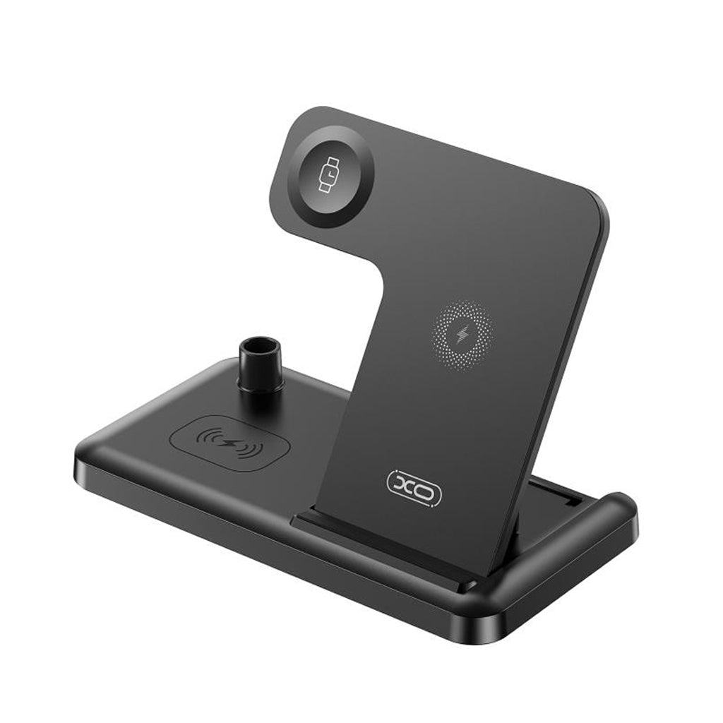 Bežični punjač XO Design WX033 4in1, 15W, 1.67A, Crni