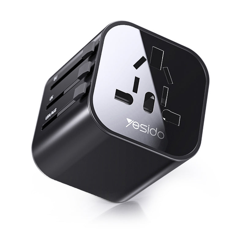 Adaptor Mreža Yesido MC09 Travel, Crni