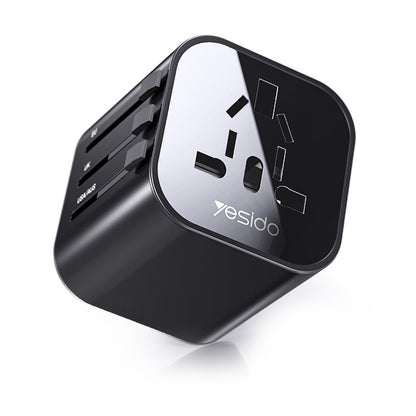 Adaptor Mreža Yesido MC09 Travel, Crni