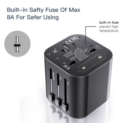 Adaptor Mreža Yesido MC09 Travel, Crni