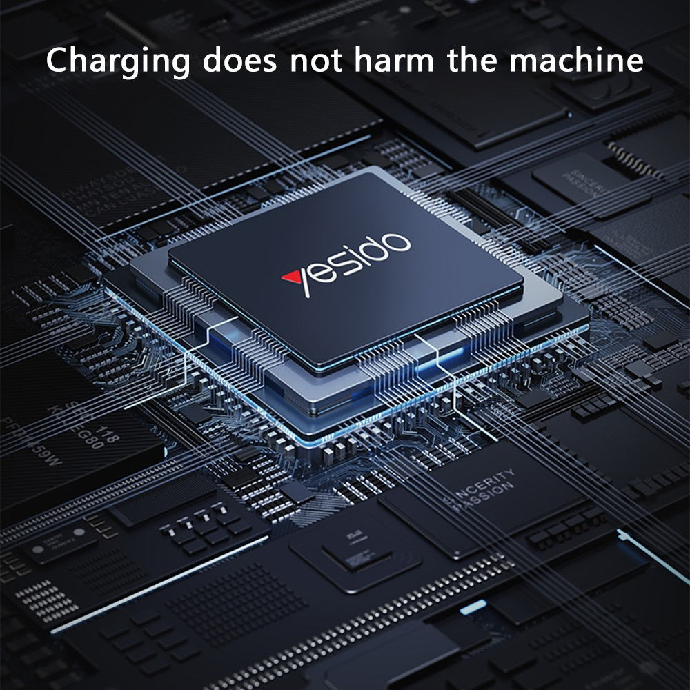 Punjač mreže Yesido MC24 Travel, 20W, 3A, 3 x USB-A - 1 x USB-C, Crni