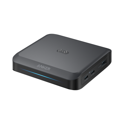 Punjač Stanica Anker za spoljnu bateriju Prime, 150W, 5A, 1 x Pogo Pin - 1 x USB-A - 2 x USB-C, Crna A1903G11