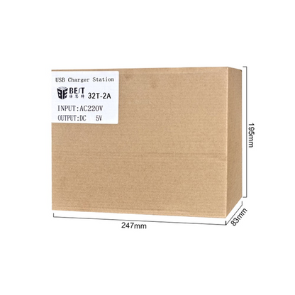 Punjač Stanica Best 32T-2A, 2A, 32 x USB-A, Bela