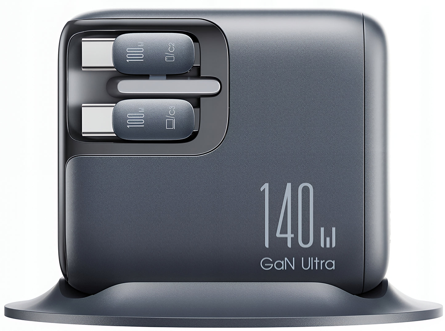 Punjač Stanica sa USB-C Kabelom Joyroom Podix JR-TRD01, 140W, 1 x USB-C - 2 x USB-A, Siva