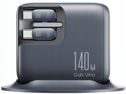 Punjač Stanica sa USB-C Kabelom Joyroom Podix JR-TRD01, 140W, 1 x USB-C - 2 x USB-A, Siva