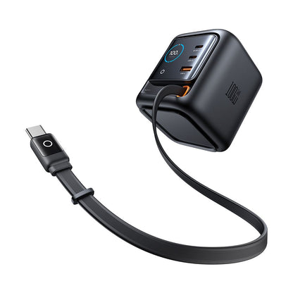 Punjač Stanica Sa USB-C Kablićem Mcdodo FreeGo CH-1391 Display, 100W, 5A, 1 x USB-A - 2 x USB-C, Crna
