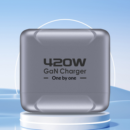 Punjač Stanica OEM BK-126D, 140W, 5A, 2 x USB-A - 6 x USB-C, Siva
