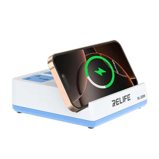 Punjač Stanica Relife RL-309H QI, 72W, 1 x USB-A - 3 x USB-C, Bela