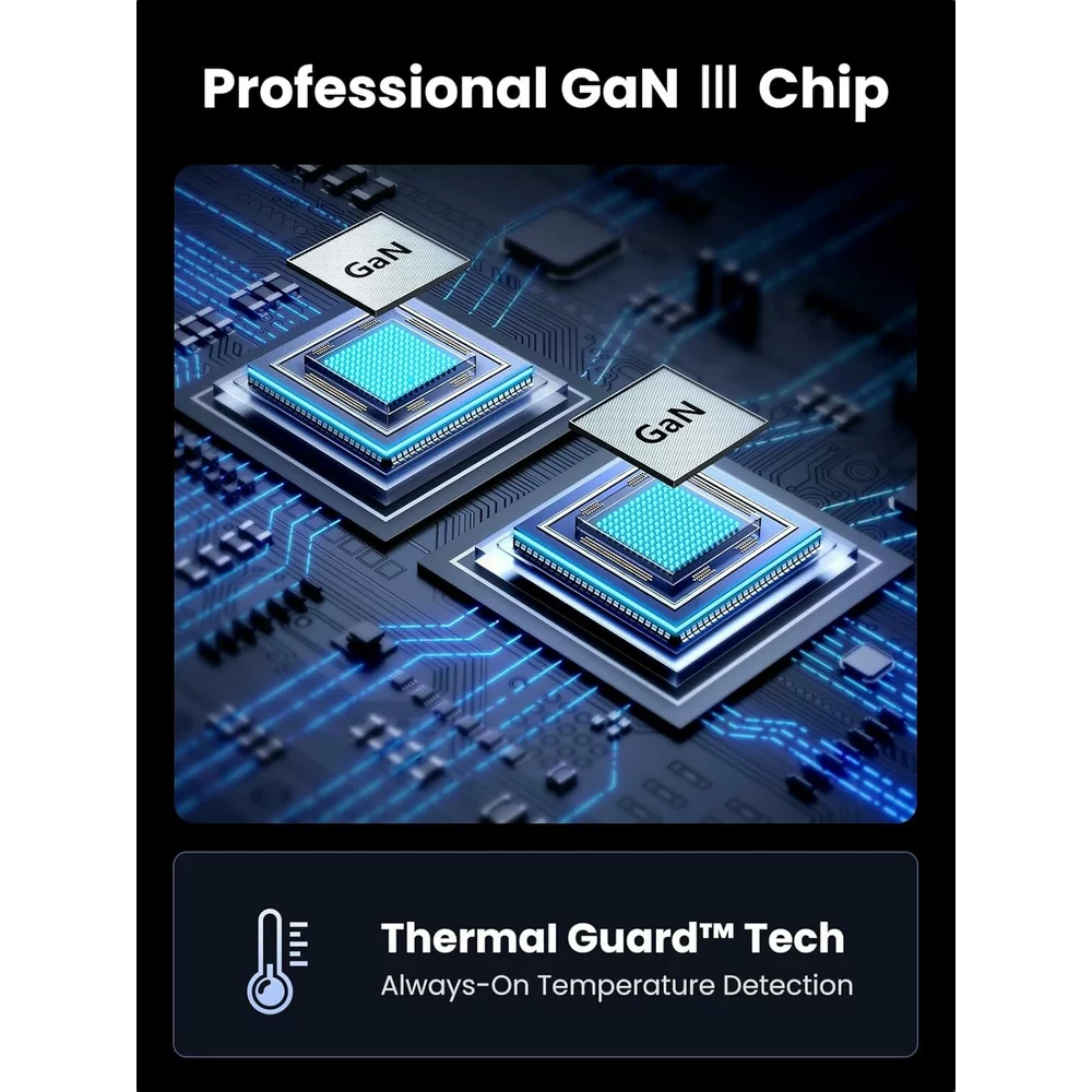 Punjač Stanica UGREEN CD333 Nexode, 300W, 5A, 1 x USB-A - 4 x USB-C, Sivi, Ponovo zapakovan