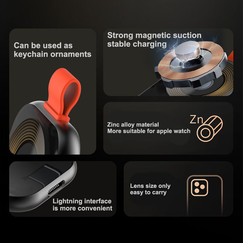 Bežični punjač Lito LC03 za Apple Watch Series, Beli