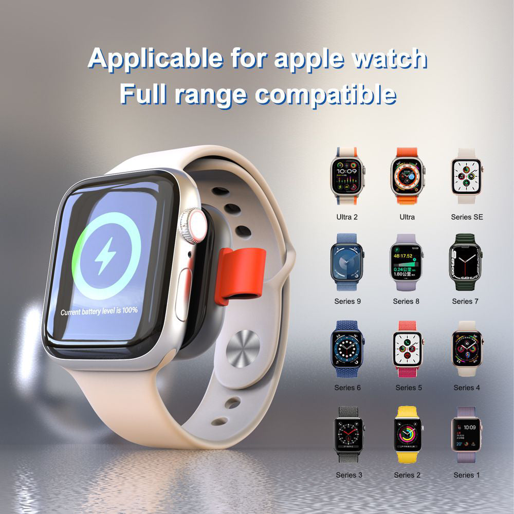 Bežični punjač Lito LC03 za Apple Watch Series, Crni