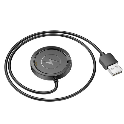 Kabl za punjenje za Smartwatch HOCO Y22, USB-A, Crni