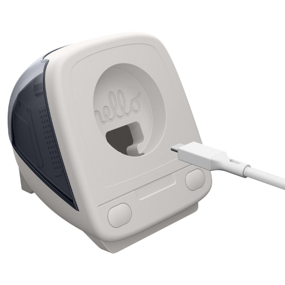 Spigen C1 Classic držač za bežični punjač Apple Watch serije, sivi