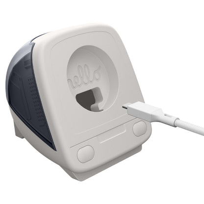 Spigen C1 Classic držač za bežični punjač Apple Watch serije, sivi