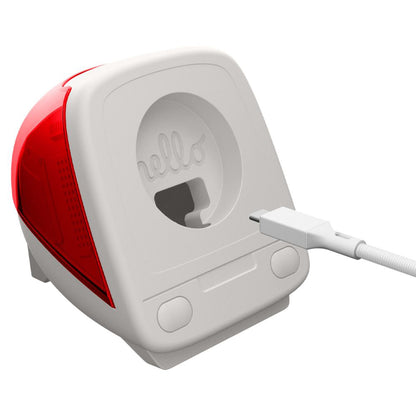 Suport Spigen C1 Classic za Bežični Punjač Apple Watch Serije, Crveni