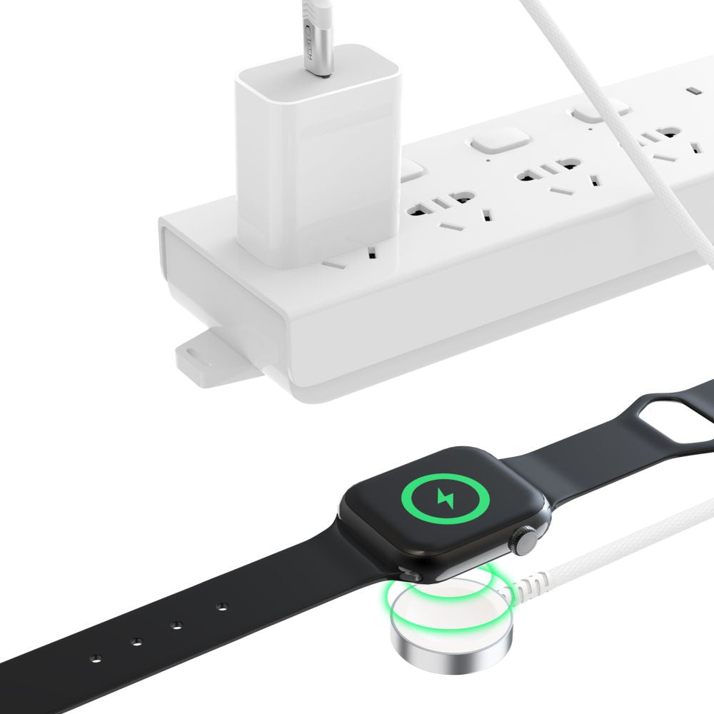 Charging Cable Tech-Protect MC01 Ultraboost for Apple Watch Series, White 