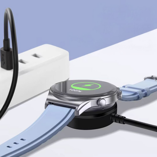 Bežični punjač Tech-Protect MC03 Ultraboost za Samsung Galaxy Watch Series, USB-C, Crni