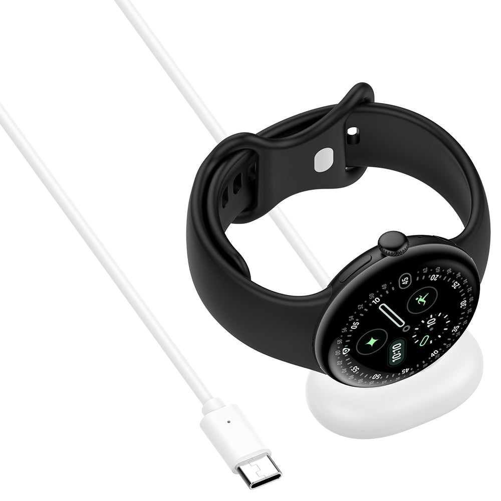 Bežični punjač Techsuit THPX za Google Pixel Watch 4 seriju, Beli