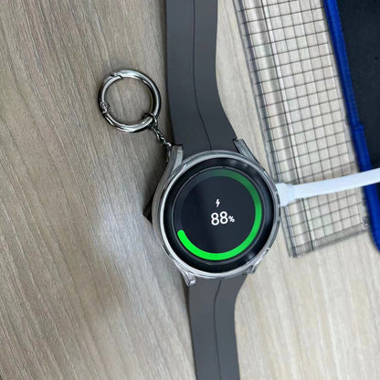 Bežični punjač Techsuit TSC4 za Samsung Galaxy Watch seriju, Crni