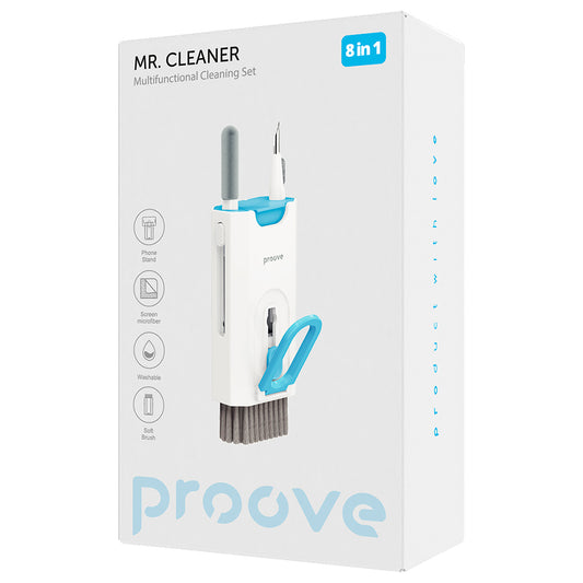 Alat za čišćenje Proove Mr.Cleaner, 8u1, Bela