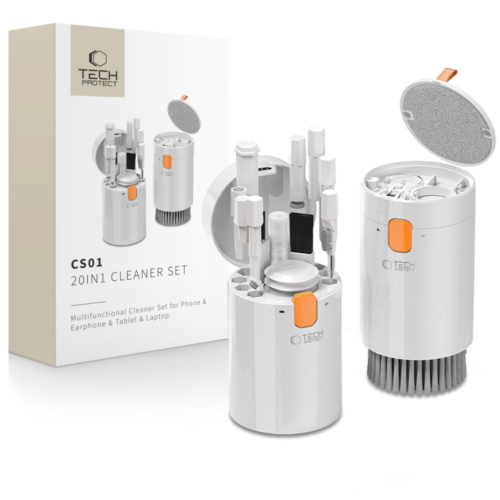 Instrument za čišćenje Tech-Protect CS01, 20u1, Beli