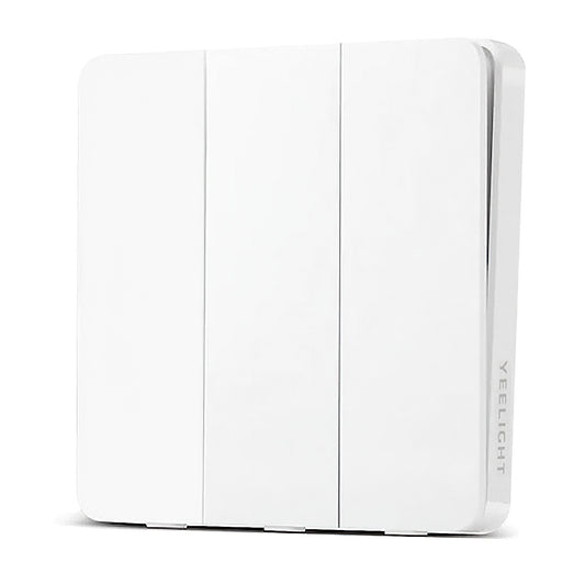 Prekidač Yeelight, Wi-Fi, 3 Dugmeta, Beli YLKG14YL