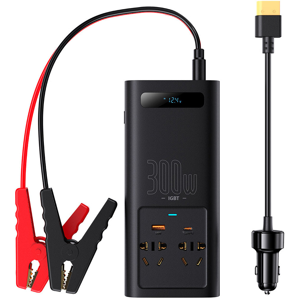 Invertor Električni Auto Baseus, 300W CGNB010101
