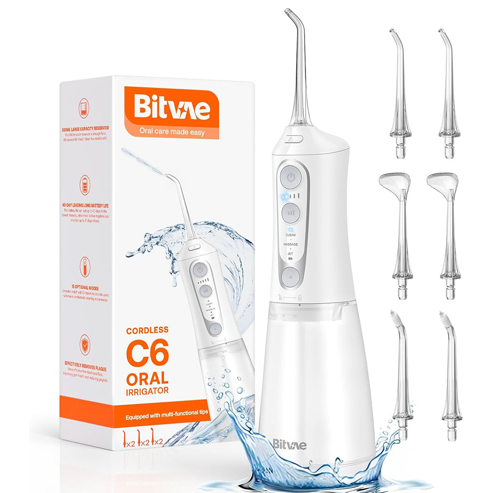Oralni irigator Bitvae C6, Bela