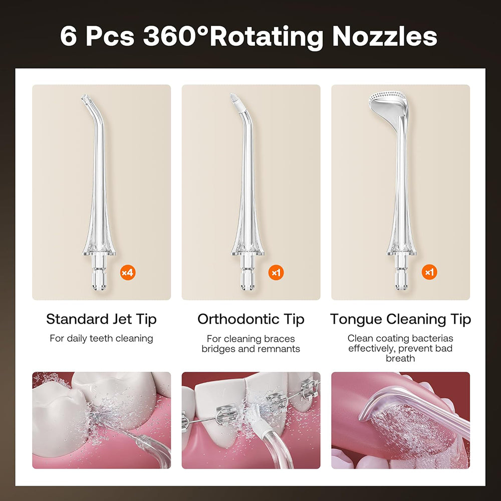 Oralni irigator Bitvae C6, Bela