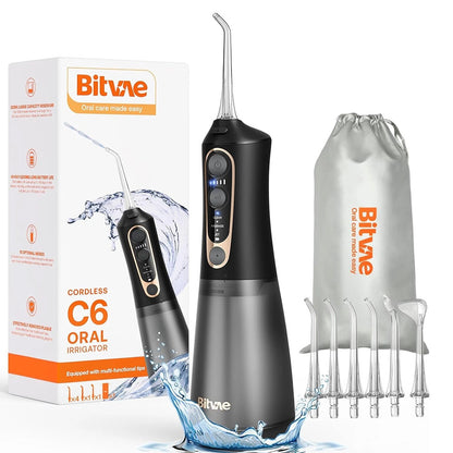 Oralni irigator Bitvae C6, Crno Zlatni