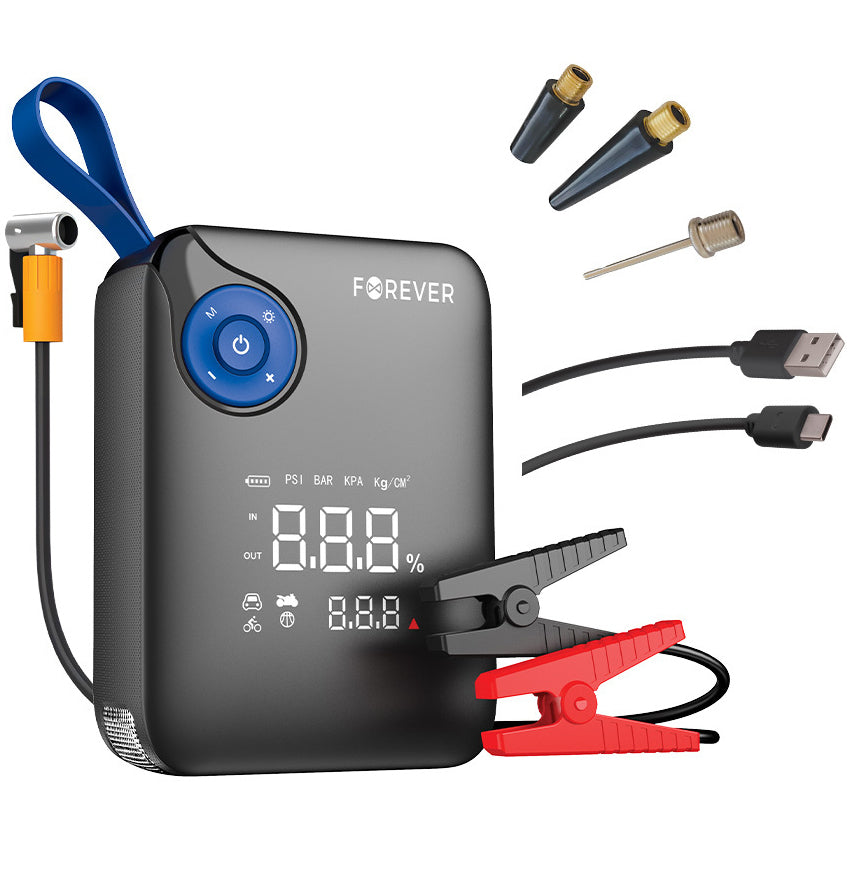Jump Starter Auto Forever JS-400, 4u1, Plavi