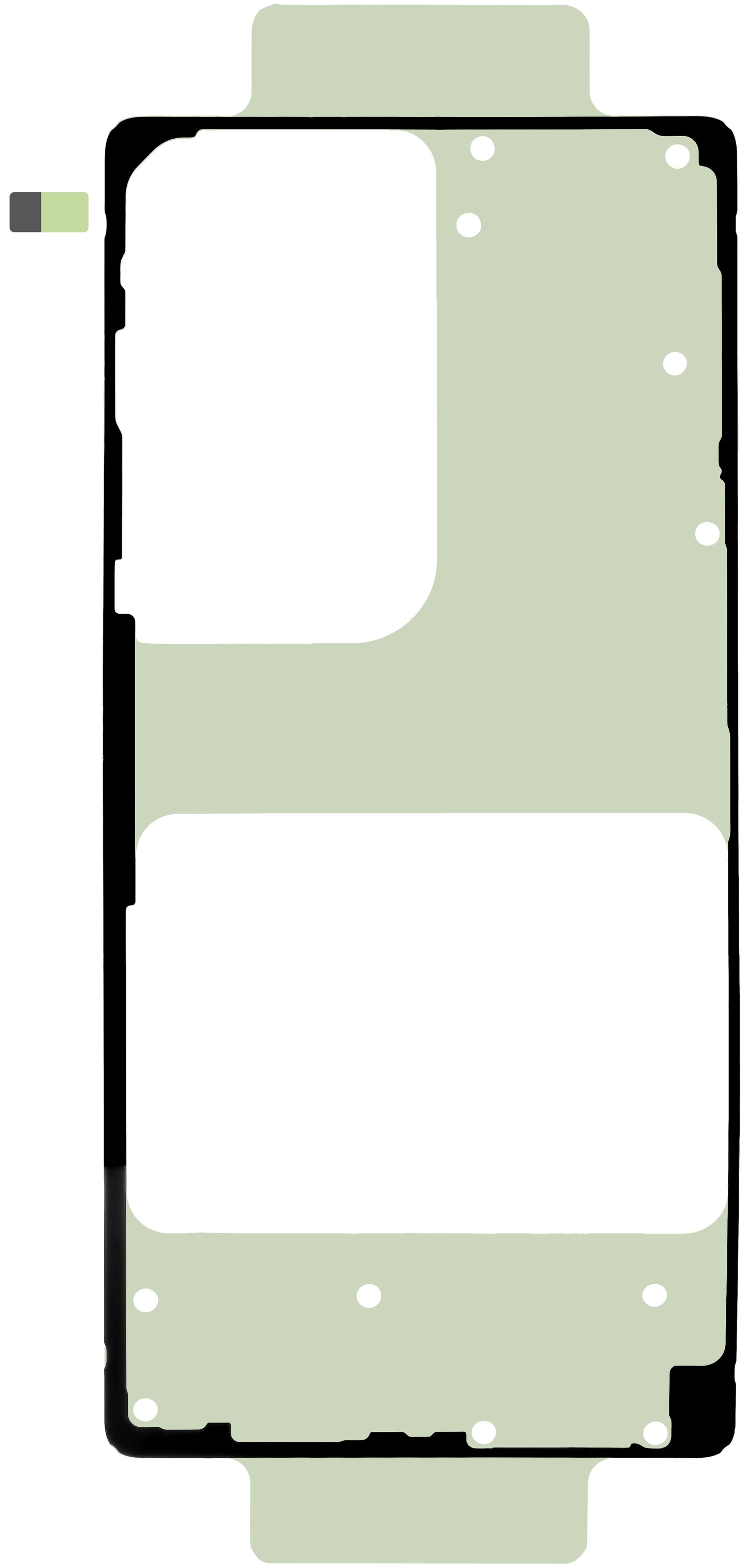 Kit Adeziv Poklopac Baterije Samsung Galaxy S25 Ultra S938, Service Pack GH82-36520A