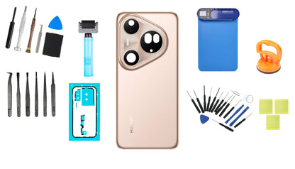 Kit Poklopac Baterije Huawei Pura 80 Ultra Prestige Gold Service Pack i Posvećeni Servisni Alati