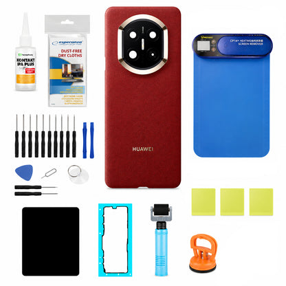 Kit poklopca baterije Huawei Mate X7 Bordo (Nebula Red) Service Pack i posvećeni servisni alati