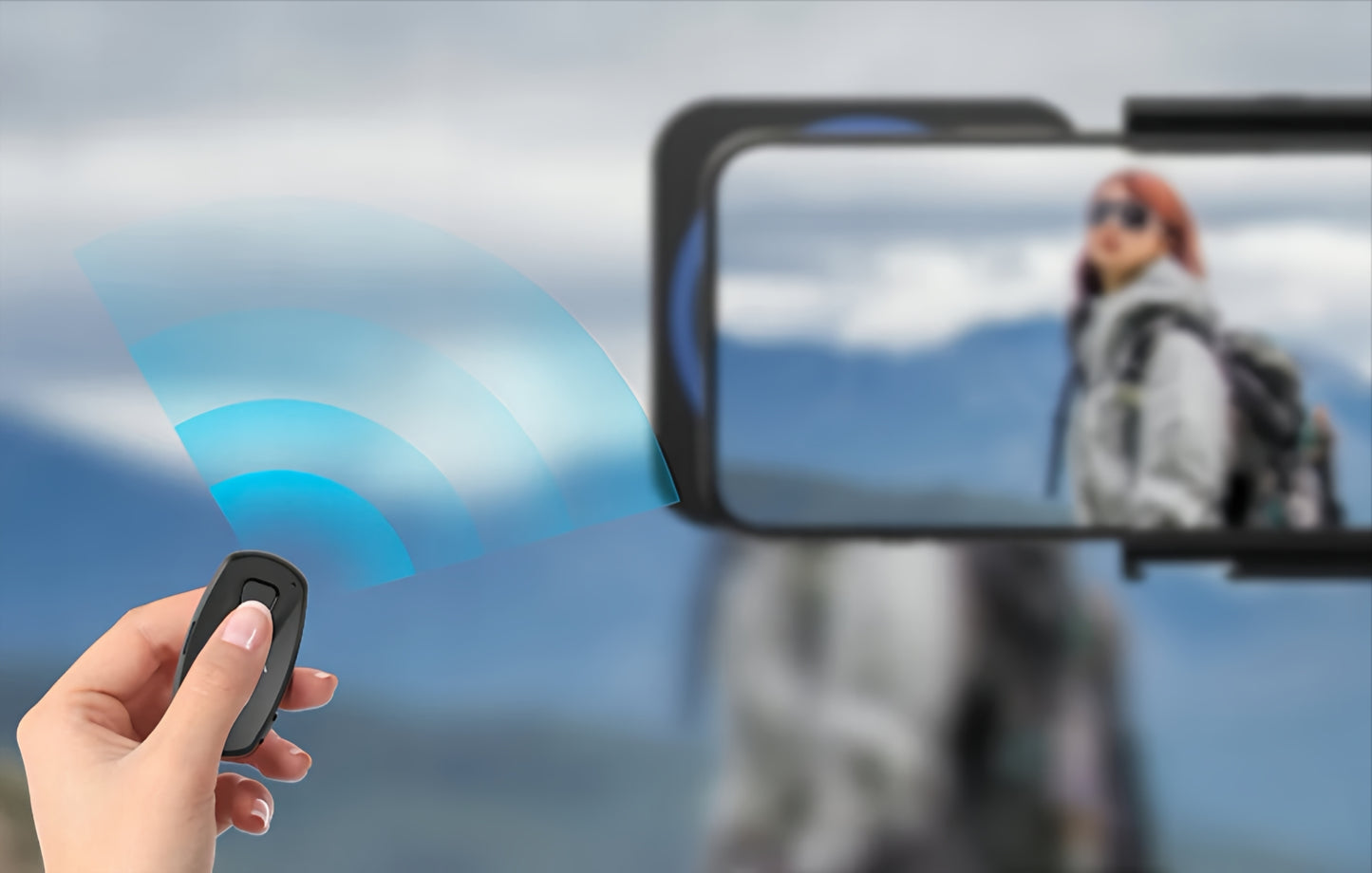 Apexel komplet za vlogovanje za telefon, crni APL-VG05CH