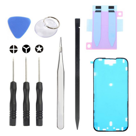 Kit za popravku Jiafa JF-8162 za zamenu baterije Apple iPhone 16, 9in1